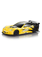 2.4GHz 1/24 RCカー コルベットC6.R （黄/黒）