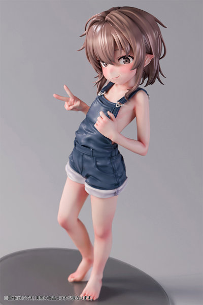 ゆる着娘 サロペットちゃん 1/5スケール塗装済み完成品フィギュア