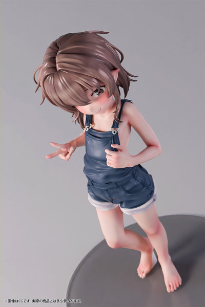 ゆる着娘 サロペットちゃん 1/5スケール塗装済み完成品フィギュア