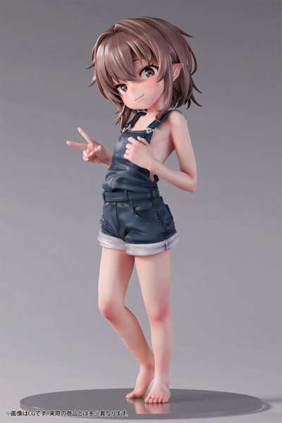 ゆる着娘 サロペットちゃん 1/5スケール塗装済み完成品フィギュア