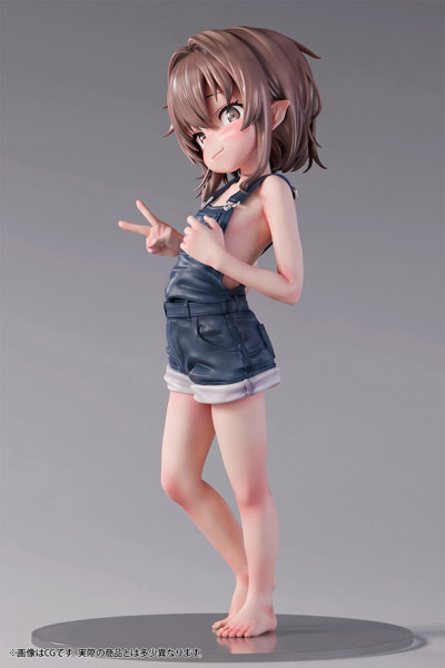 ゆる着娘 サロペットちゃん 1/5スケール塗装済み完成品フィギュア