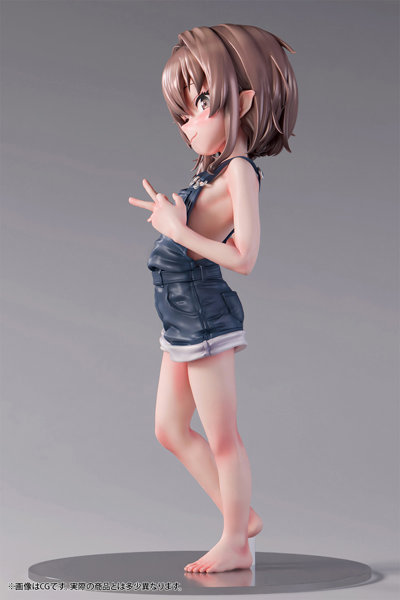 ゆる着娘 サロペットちゃん 1/5スケール塗装済み完成品フィギュア