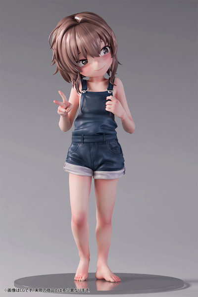 ゆる着娘 サロペットちゃん 1/5スケール塗装済み完成品フィギュア