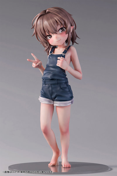ゆる着娘 サロペットちゃん 1/5スケール塗装済み完成品フィギュア