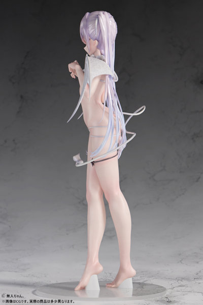 無人ちゃん。「白い悪魔ちゃん。」 1/5スケール塗装済み完成品フィギュア