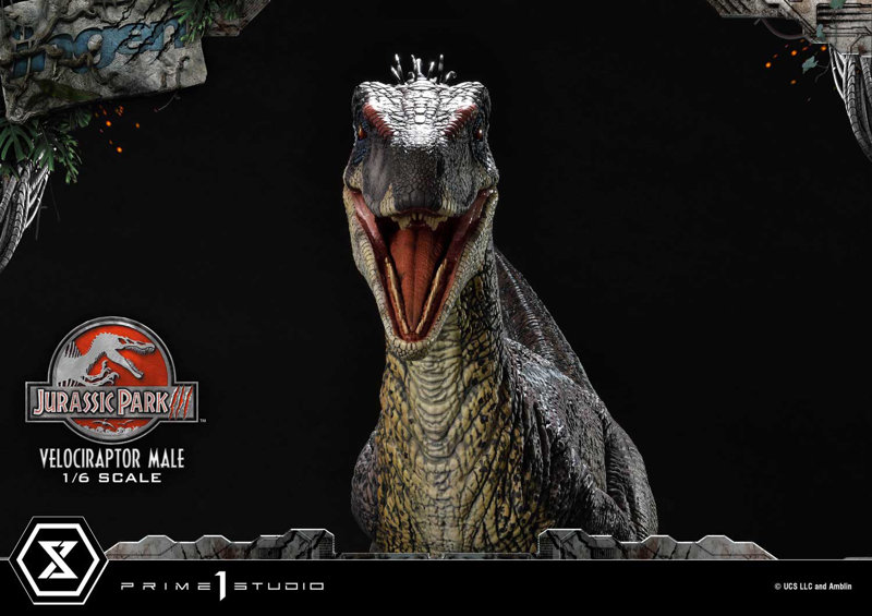 レガシーミュージアムコレクション ジュラシック・パーク3 ヴェロキラプトル 雄 1/6