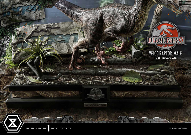 レガシーミュージアムコレクション ジュラシック・パーク3 ヴェロキラプトル 雄 1/6