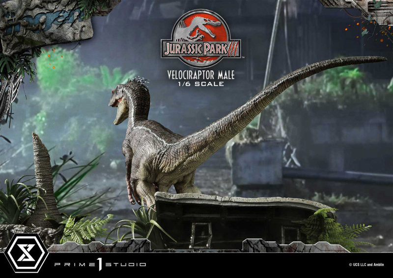 レガシーミュージアムコレクション ジュラシック・パーク3 ヴェロキラプトル 雄 1/6