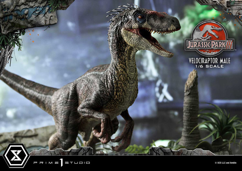 レガシーミュージアムコレクション ジュラシック・パーク3 ヴェロキラプトル 雄 1/6