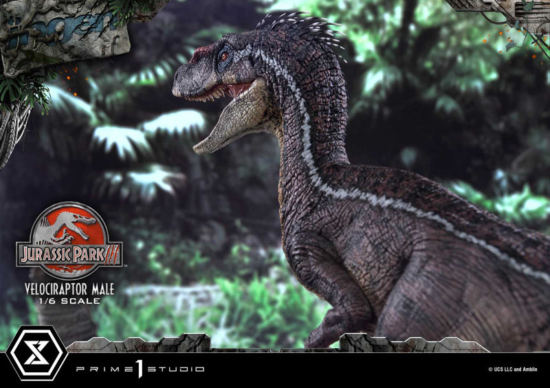 レガシーミュージアムコレクション ジュラシック・パーク3 ヴェロキラプトル 雄 1/6