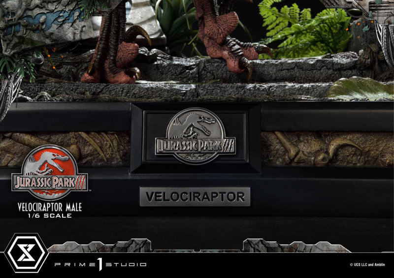 レガシーミュージアムコレクション ジュラシック・パーク3 ヴェロキラプトル 雄 1/6