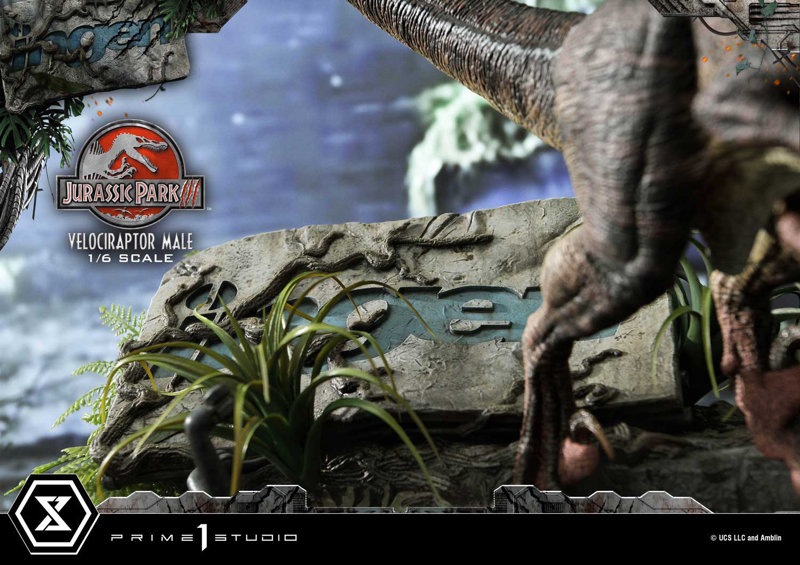 レガシーミュージアムコレクション ジュラシック・パーク3 ヴェロキラプトル 雄 1/6