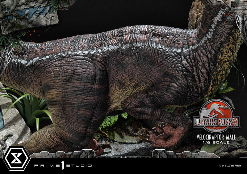 レガシーミュージアムコレクション ジュラシック・パーク3 ヴェロキラプトル 雄 1/6