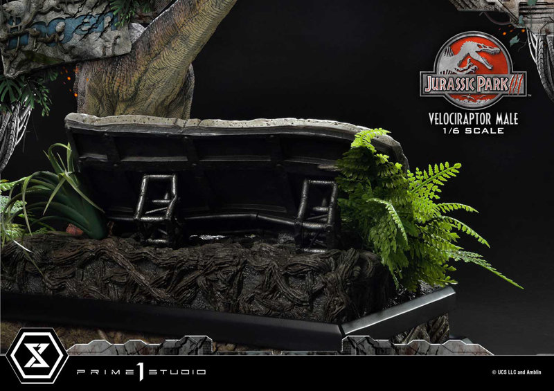 レガシーミュージアムコレクション ジュラシック・パーク3 ヴェロキラプトル 雄 1/6