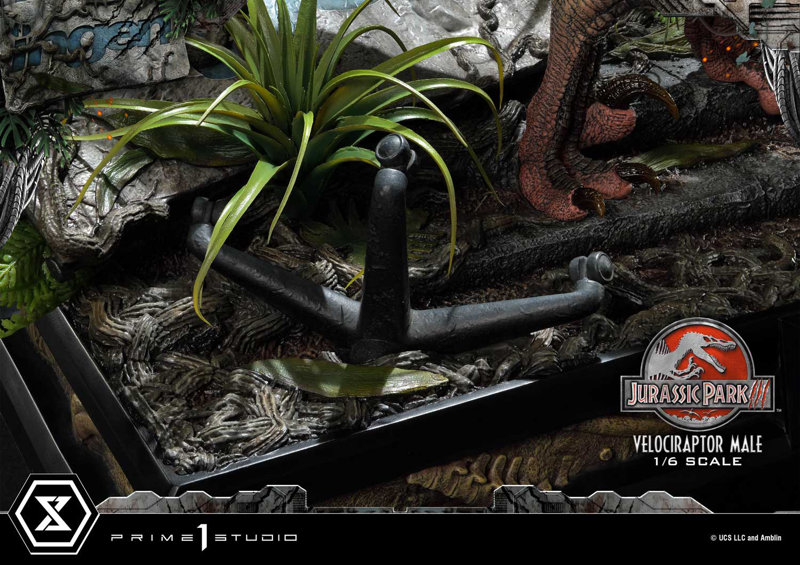 レガシーミュージアムコレクション ジュラシック・パーク3 ヴェロキラプトル 雄 1/6