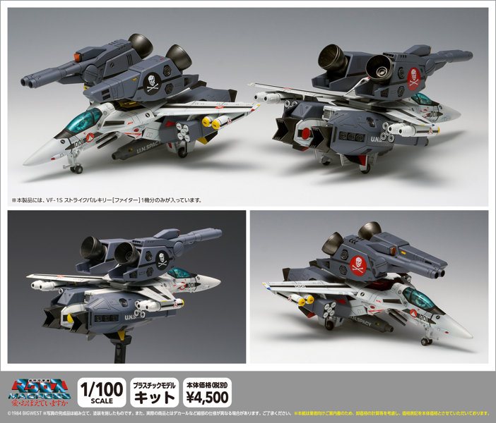 MC-069 VF-1S ストライクバルキリー［ファイター］一条輝 機、ロイ・フォッカー 機