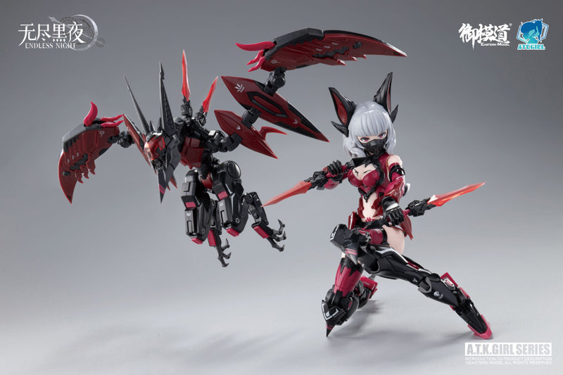 1/12スケール A.T.K.ガール CARMILLA（イラストカード付）