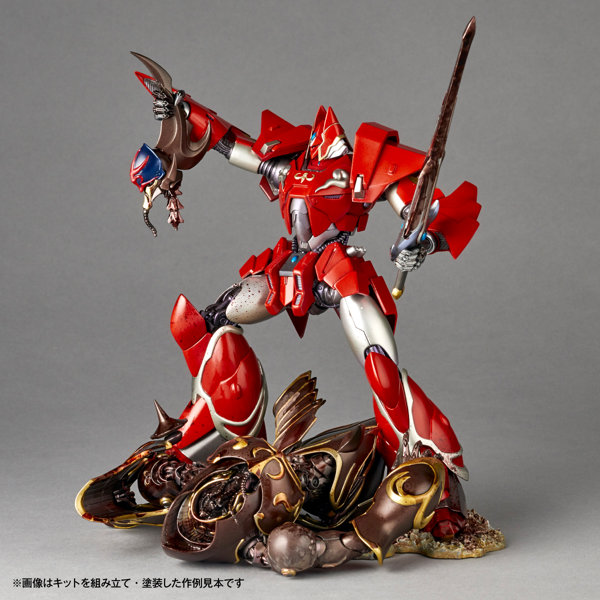 ARTPLA SCULPTURE WORKS 機甲界ガリアン 鉄の紋章 鉄巨神vs邪神兵
