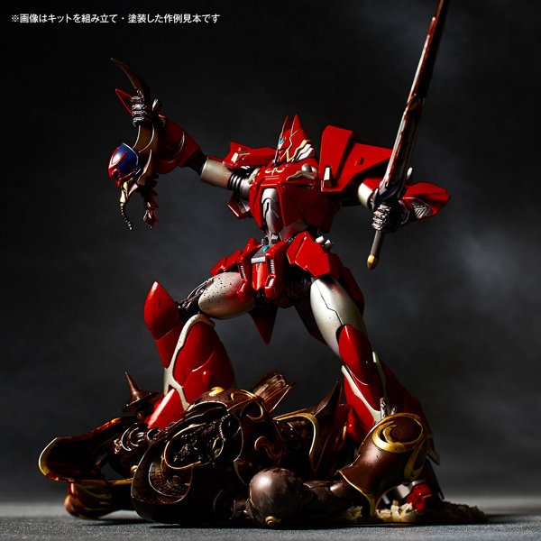 ARTPLA SCULPTURE WORKS 機甲界ガリアン 鉄の紋章 鉄巨神vs邪神兵