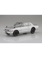 【10%ポイント還元中】01-SI KPGC10 スカイラインHT 2000GT-R 1970 シルバー 楽プラ スナップカー