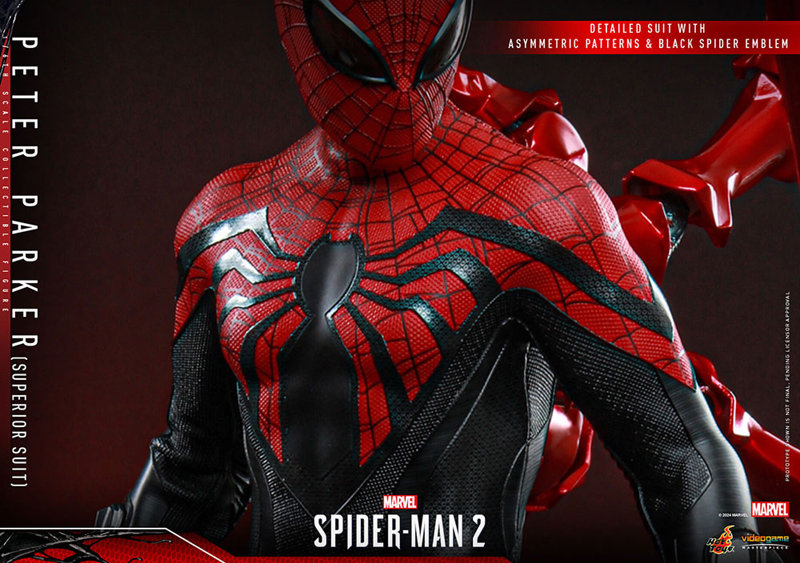 【ビデオゲーム・マスターピース】 『Marvel’s Spider-Man 2』 1/6スケールフィギュア ピーター・パーカ...