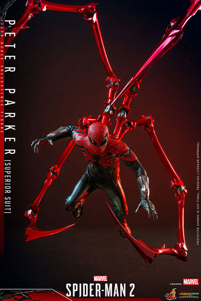 【ビデオゲーム・マスターピース】 『Marvel’s Spider-Man 2』 1/6スケールフィギュア ピーター・パーカ...