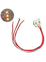 W-PARTS LEDモジュール(磁気スイッチ付)リードタイプ 黄