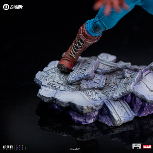 【10%ポイント還元中】『マーベル』【アイアン・スタジオ スタチュー】「アートスケール」1/10スケール キャプテン・アメリカ［コミック］