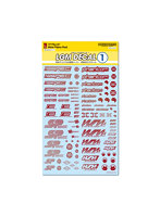 LGMデカール1 マイカレッド（1枚入）