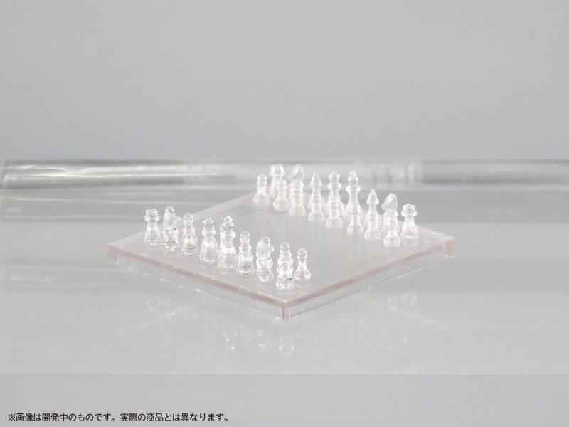 プリプラ フィギュアでチェス（クリア×ブラック）