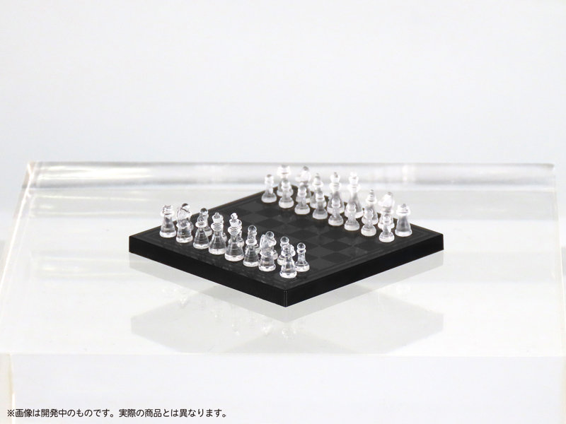 プリプラ フィギュアでチェス（クリア×ブラック）