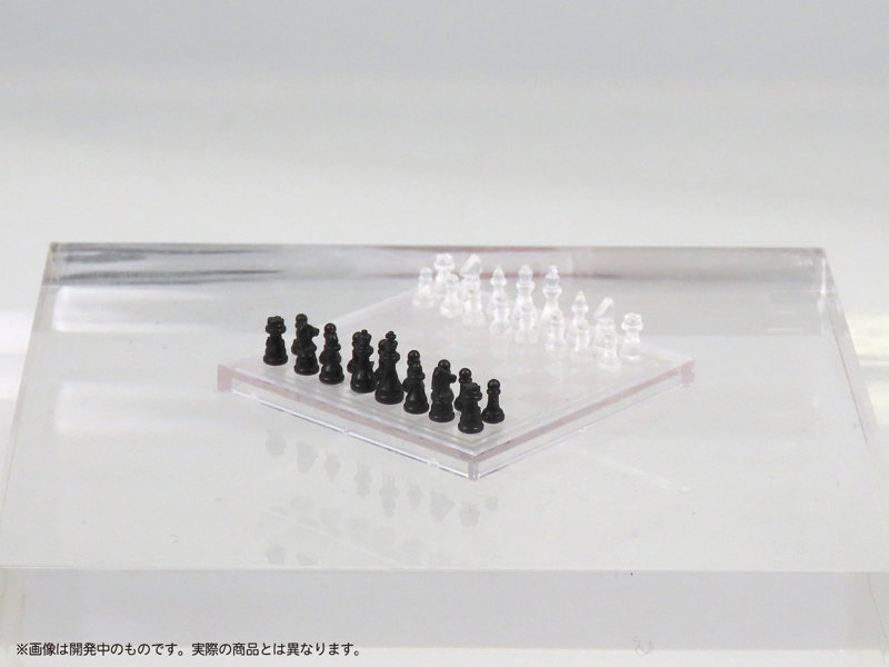 プリプラ フィギュアでチェス（クリア×ブラック）