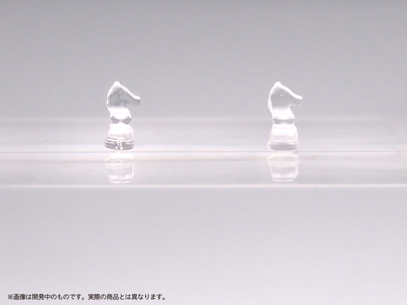 プリプラ フィギュアでチェス（クリア×ブラック）