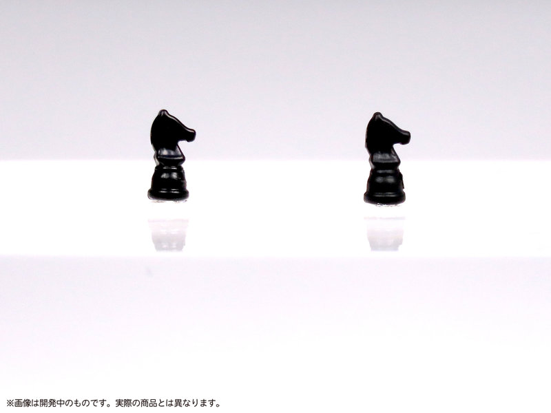 プリプラ フィギュアでチェス（クリア×ブラック）