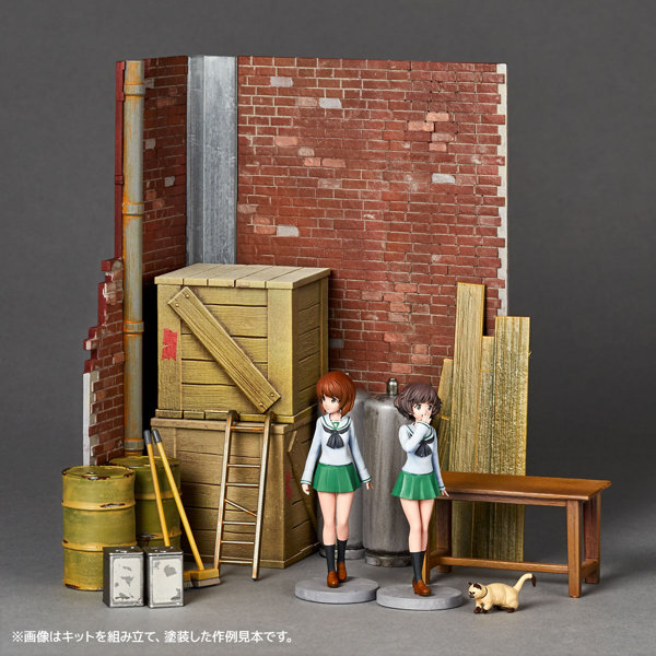 ARTPLA ガールズ＆パンツァー 最終章 ガレージセット［A］