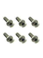 2x6 チタンヘックスボタンビス（6本入）