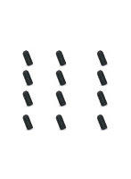 ステンレスホーロービス（ブラックメッキ）3×6mm 12個入