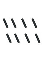 ステンレスホーロービス（ブラックメッキ）3×12mm 8個入