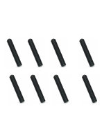 ステンレスホーロービス（ブラックメッキ）3×15mm 8個入