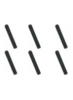 ステンレスホーロービス（ブラックメッキ）3×18mm 6個入
