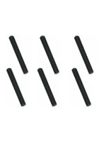 ステンレスホーロービス（ブラックメッキ）3×20mm 6個入
