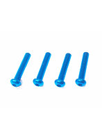 2.6×14ヘックスボタン ジュラルミンビス（Light Blue/4pcs）