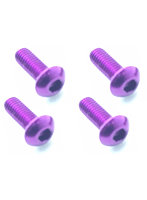 3x8ヘックスボタンビス（パープル/4本入）