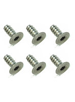4X10 チタンヘックス皿タッピングビス（6本入）