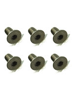 チタンヘックス皿ビス（6本入）3×6
