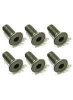 チタンヘックス皿ビス（6本入）3×8
