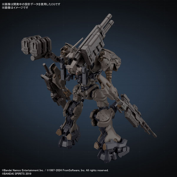 30MM ARMORED CORE VI FIRES OF RUBICON RaD CC-2000 ORBITER ナイトフォール
