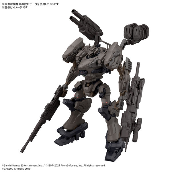 30MM ARMORED CORE VI FIRES OF RUBICON RaD CC-2000 ORBITER ナイトフォール