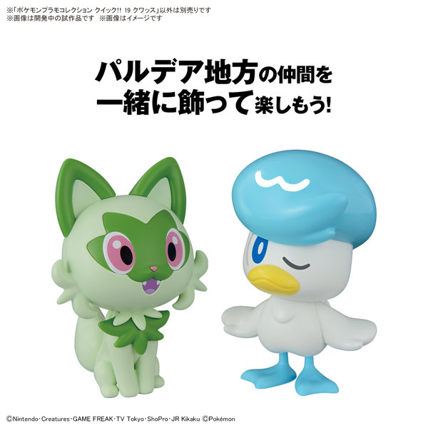 ポケモンプラモコレクション クイック！！ 19 クワッス