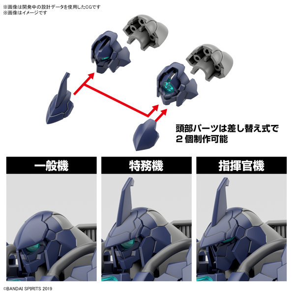 30MM 1/144 bEXM-21 ヴェルデノヴァ［ネイビー］